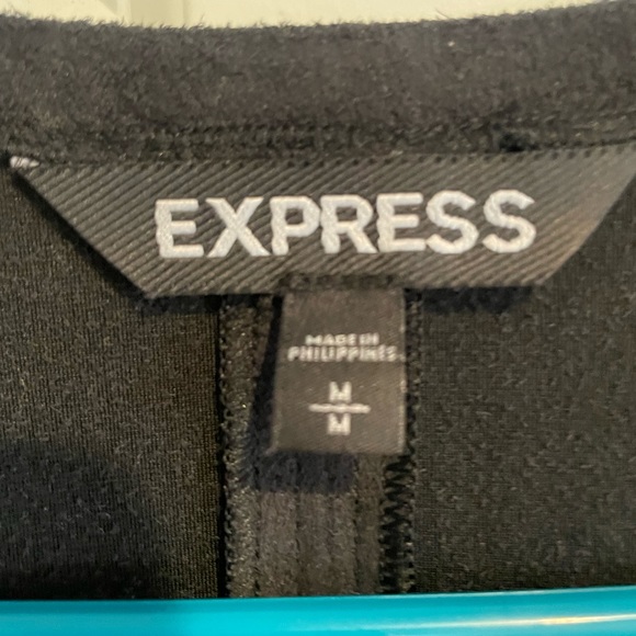 Express faux suede fringe top - Picture 3 of 3